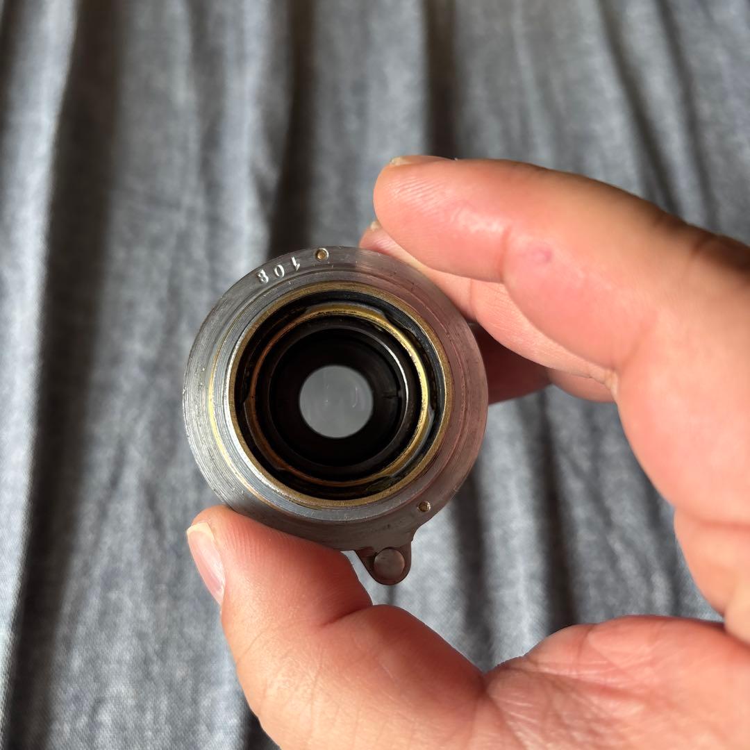 分解清掃済 沈胴型レンズ INDUSTAR-10 50mm f3.5 15