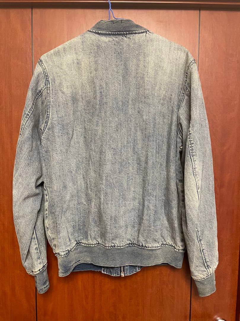 美品 diesel ディーゼル リバーシブル ジャケット スカジャン デニム