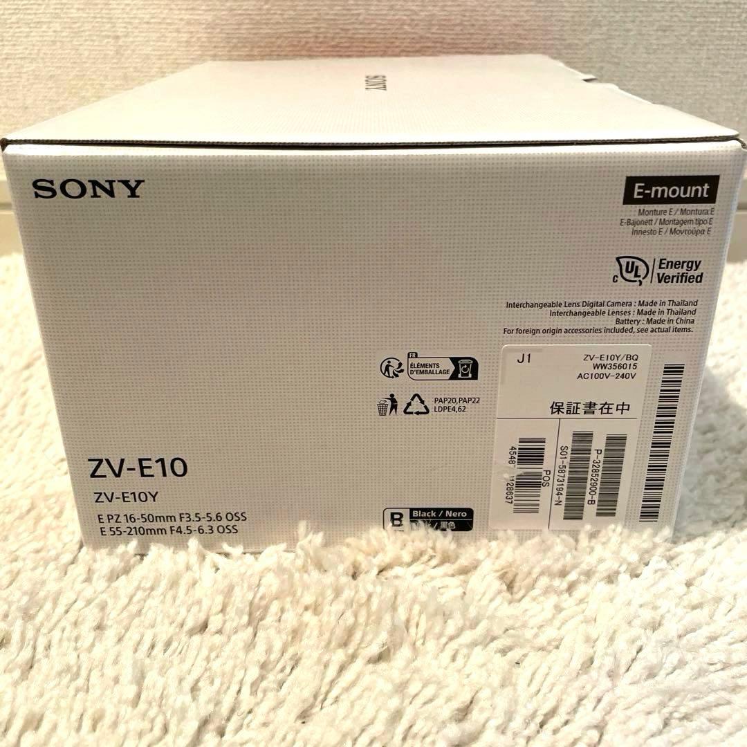 新品未使用　SONY ZV-E10Y Black カメラ