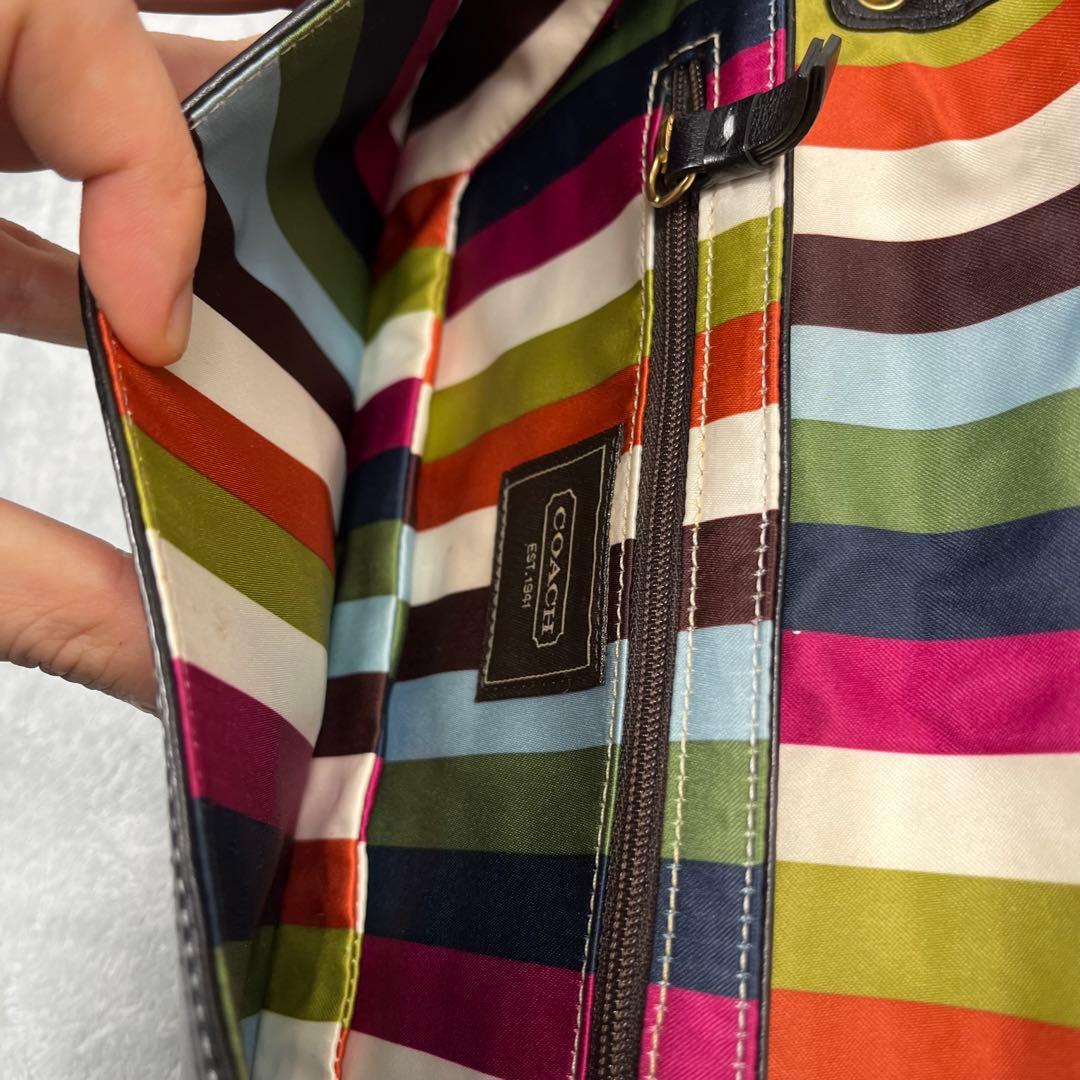 Coach コーチ レガシー ハンドバッグ 65th ブラック 黒