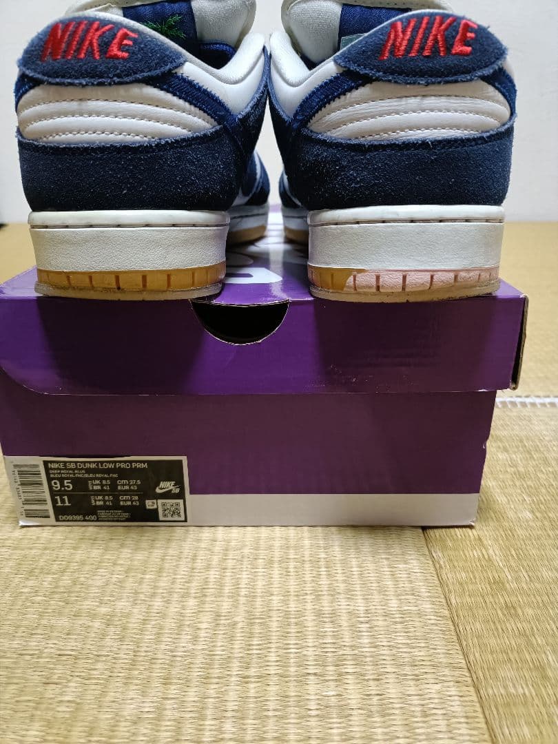 NIKE DUNK SB LOW ドジャース