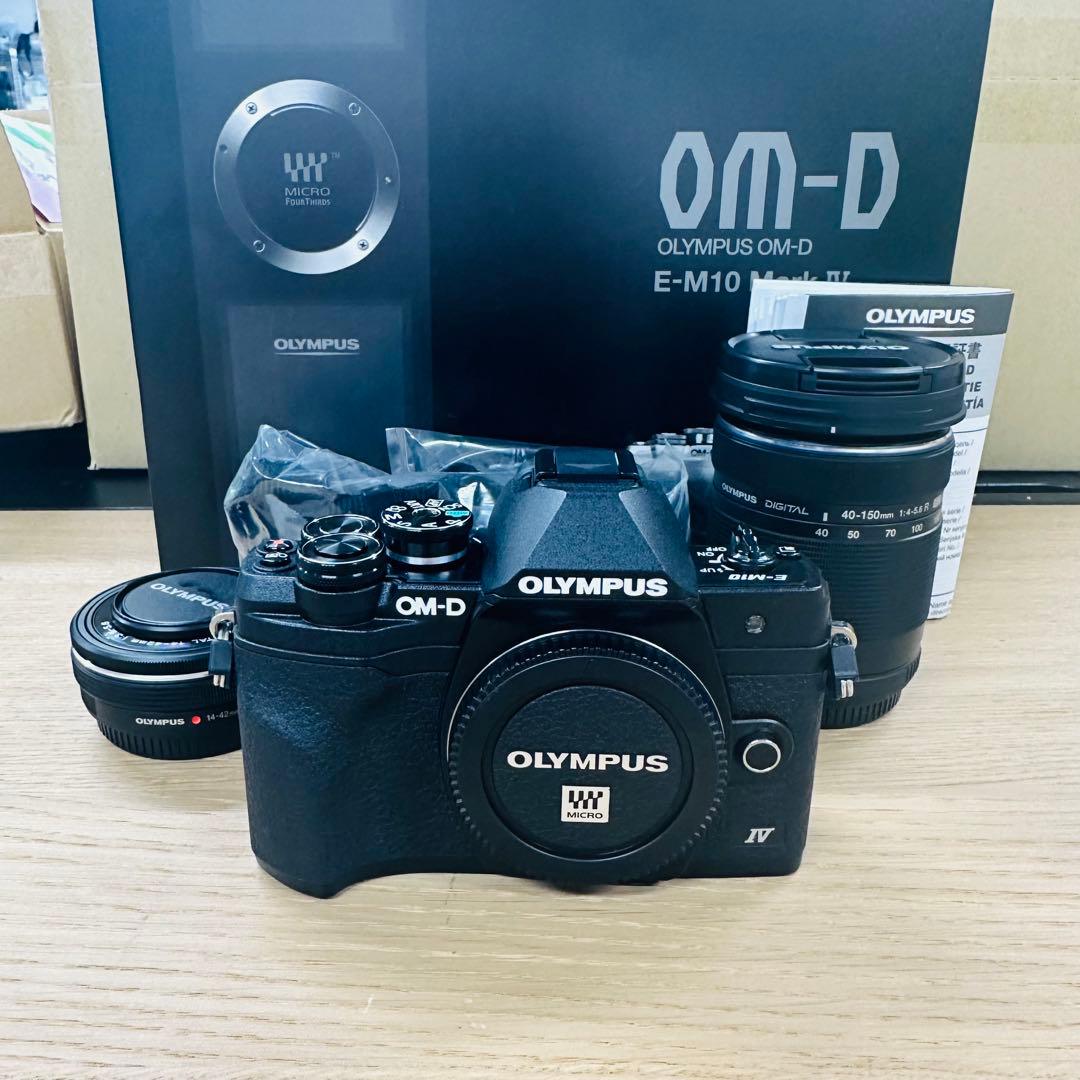 OLYMPUS OM-D E-M10 Mark IV EZ ダブルズームキット