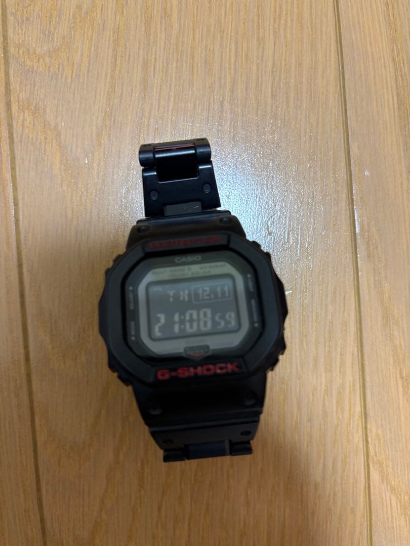 G-SHOCK GW-B5600ブラック デジタル腕時計