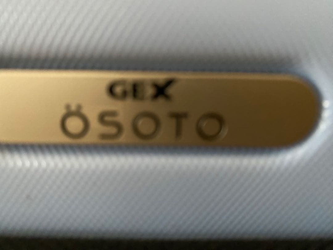 OSOTO 子犬、猫用のライトブルー キャリーケース