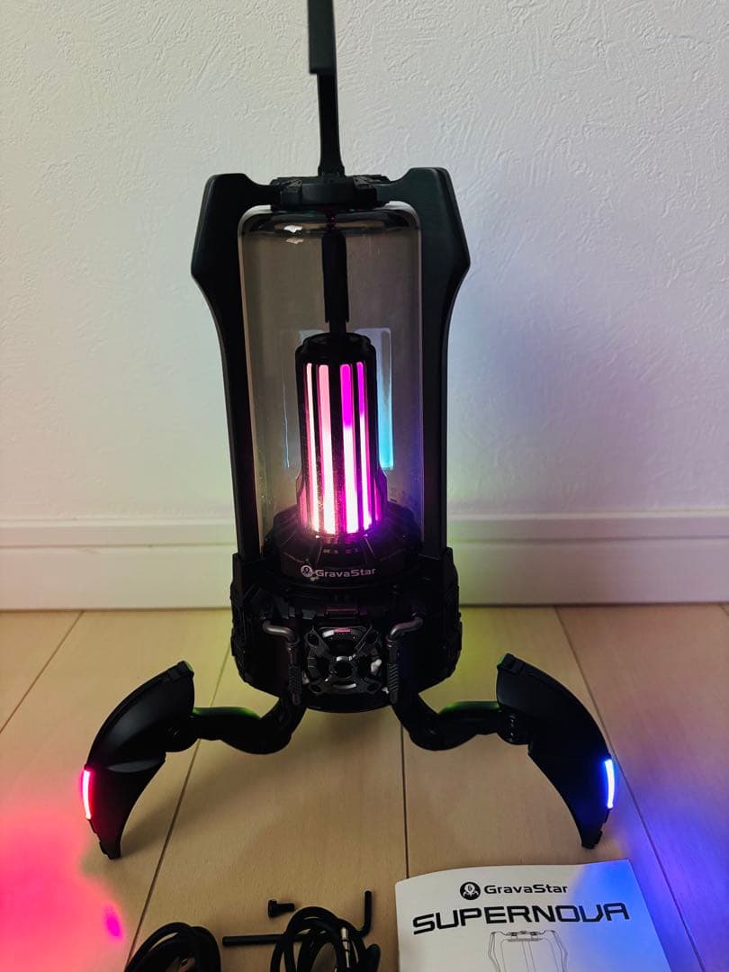 GravaStar Supernova ワイヤレス ポータブル スピーカー