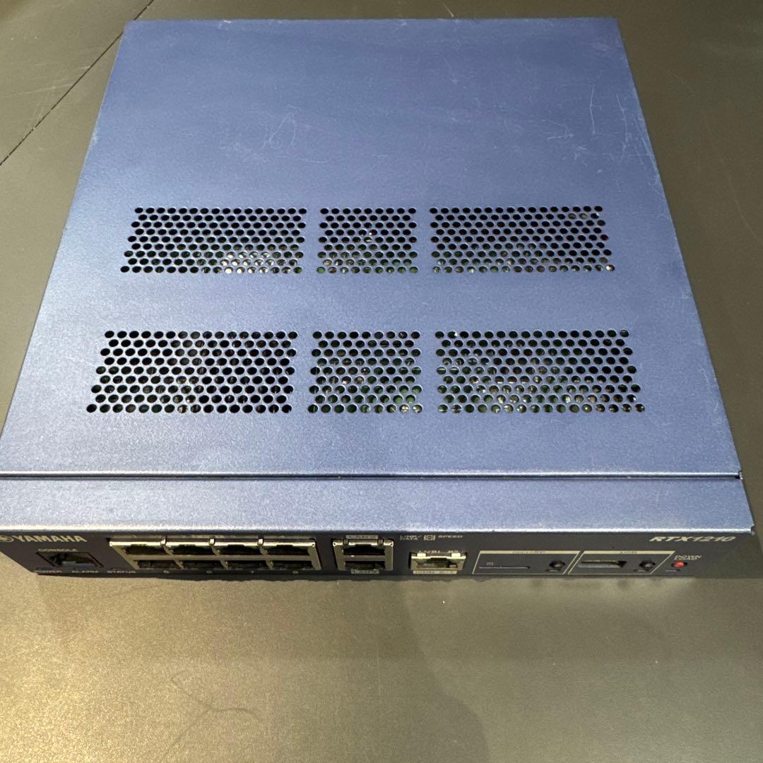 YAMAHA RTX1210有線LANルーター 8ポート