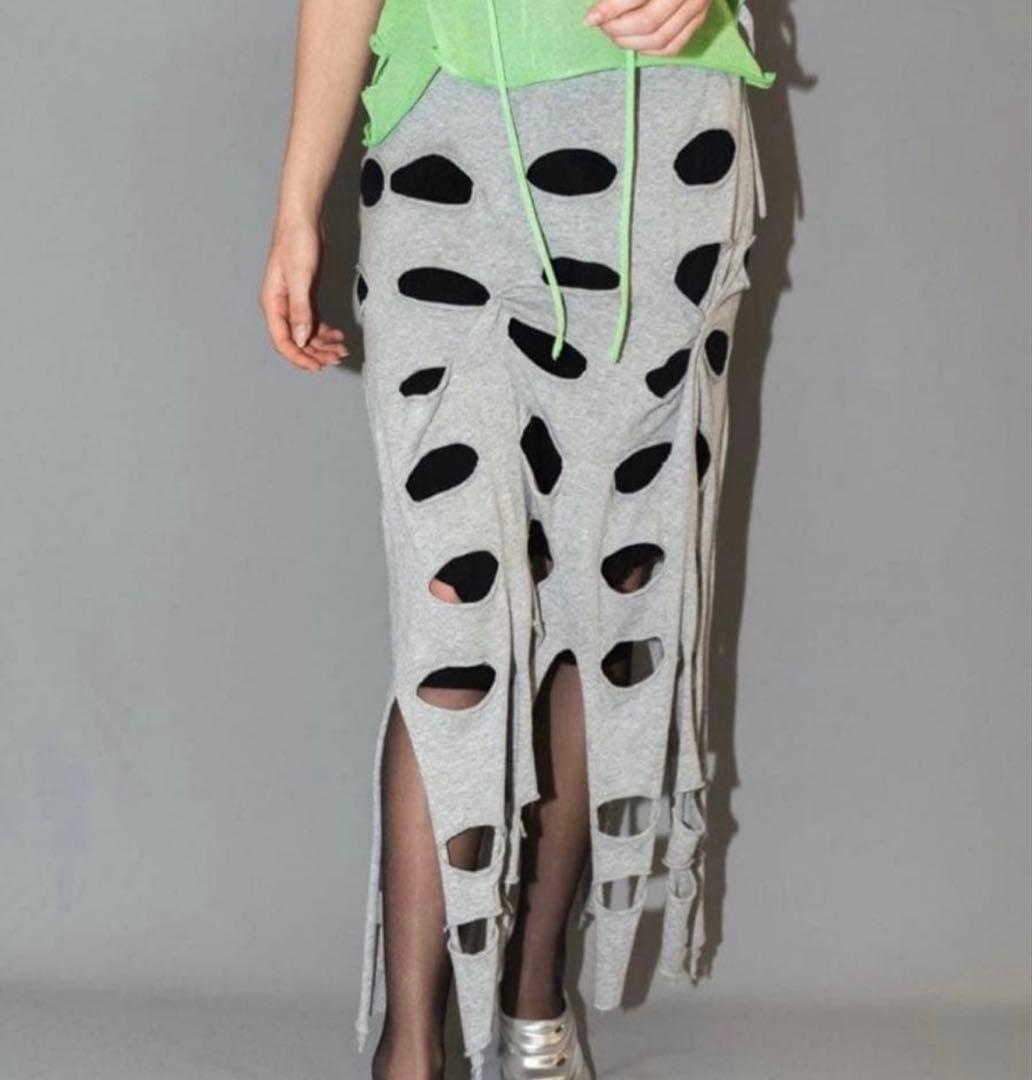 Haig.done ハイグドネ LAYERED CUTTING SKIRT