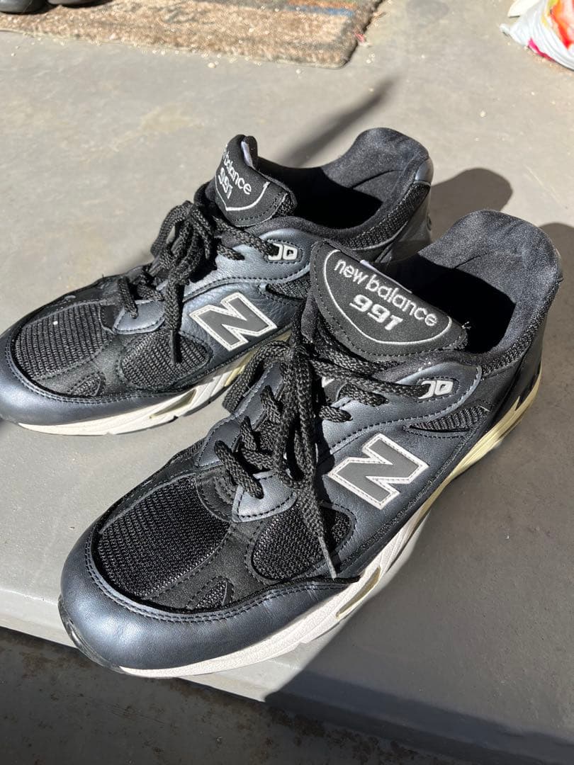 new balance 991MET UK ブラック 10 D
