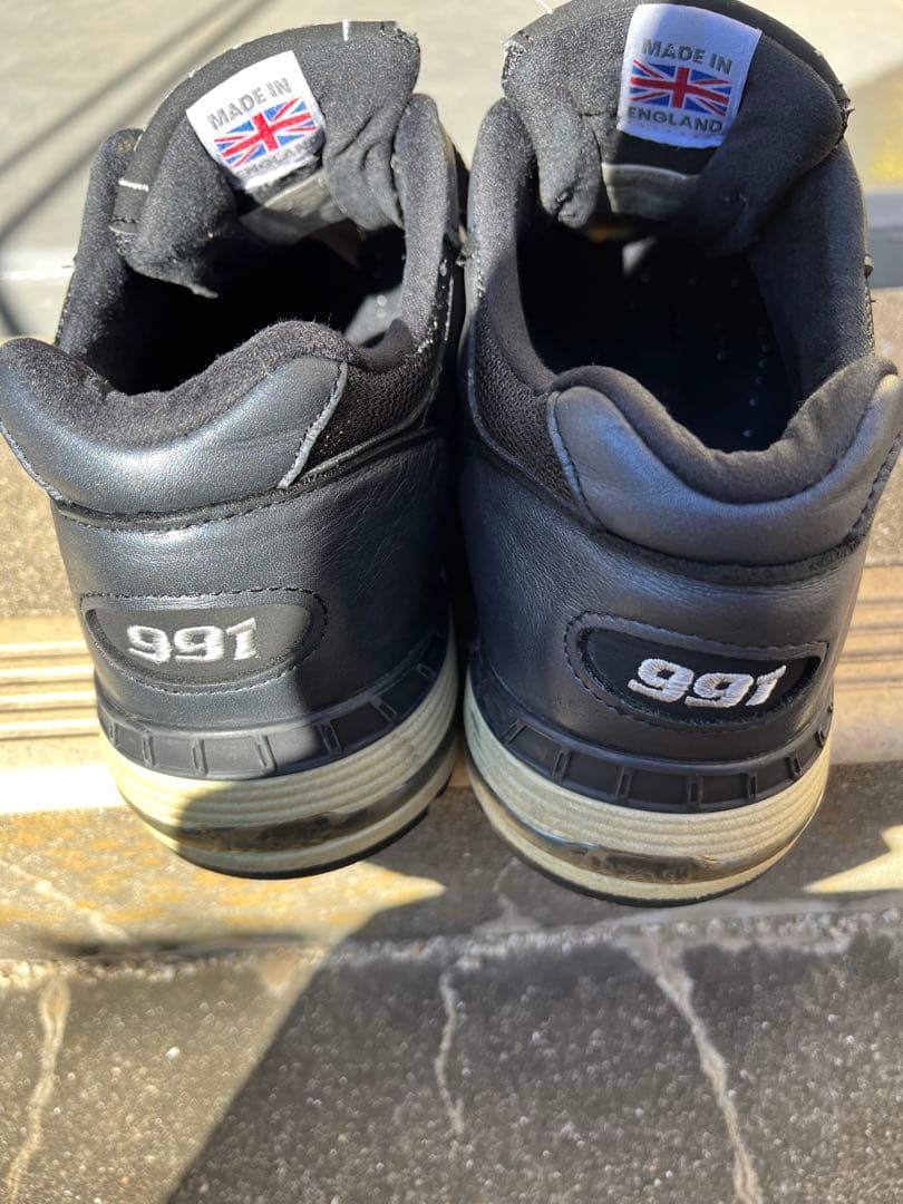 new balance 991MET UK ブラック 10 D