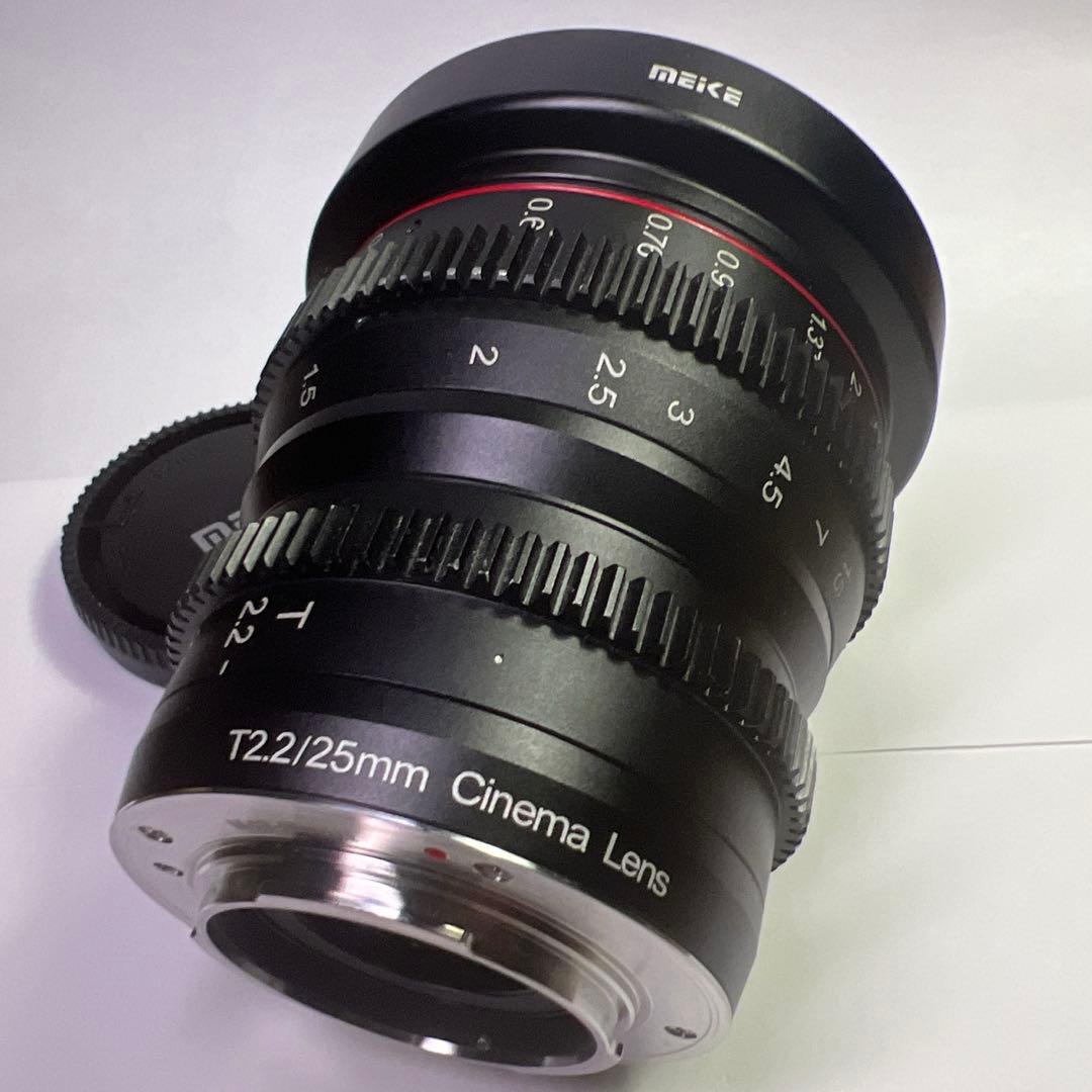 レンズ(単焦点) MEIKE 25mm T2.2 MFT