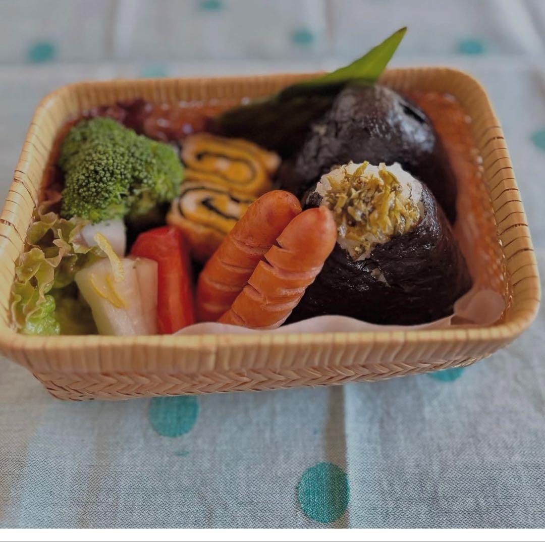 篠竹 サンドイッチかご　弁当かご　小物入れ　新品