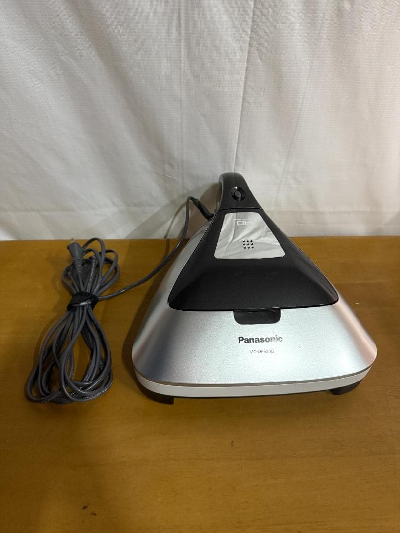 パナソニック ふとんクリーナー 紙パック式 シルバー MC-DF500G-S