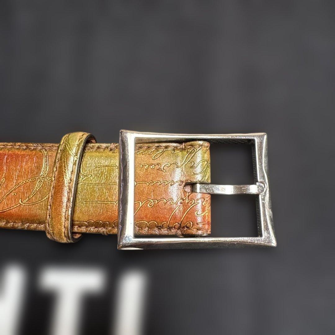 超美品‼️ベルトBERLUTI ベルルッティ カリグラフィ メンズ