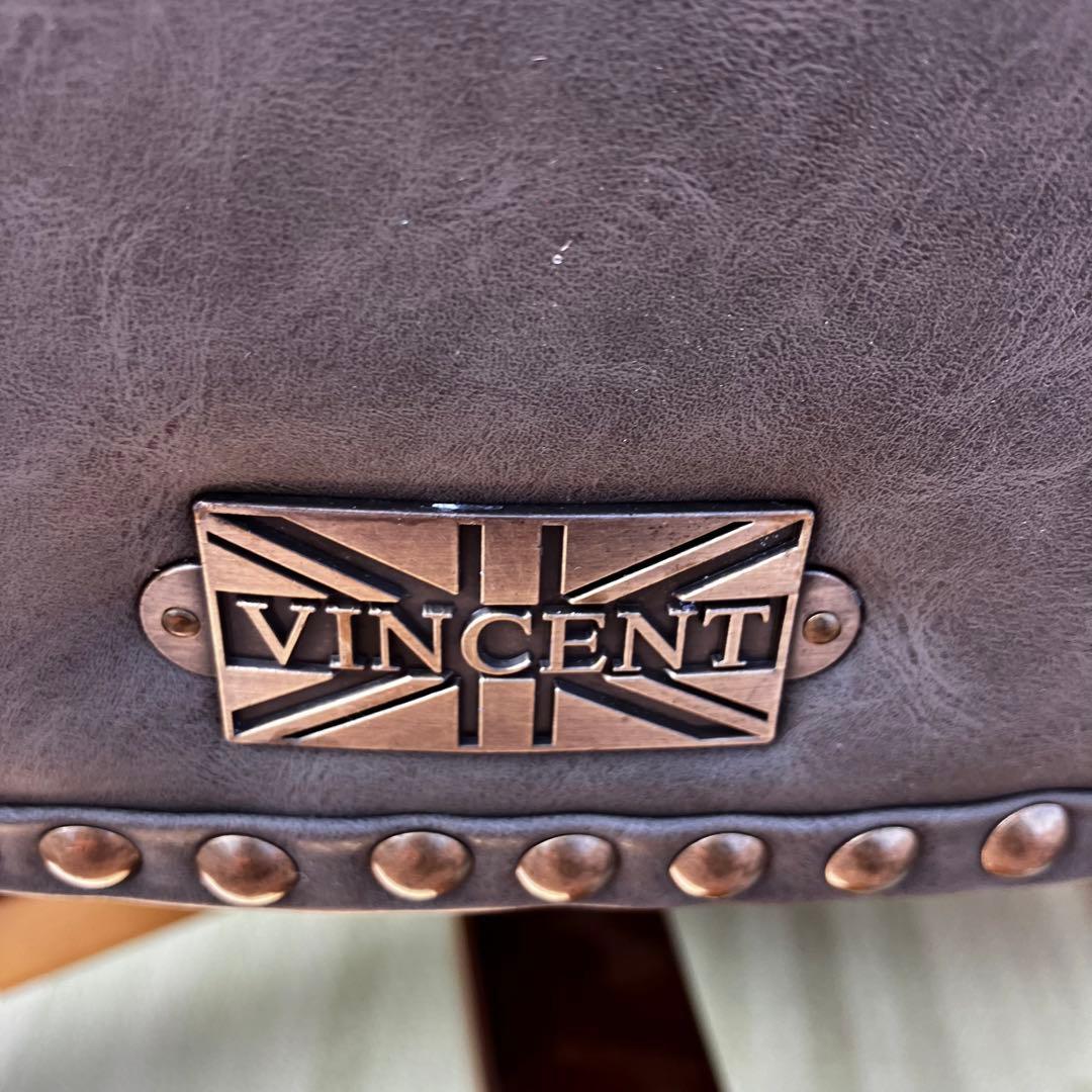 ヴィンセント オフィスチェア スモーキーブラック PUレザー