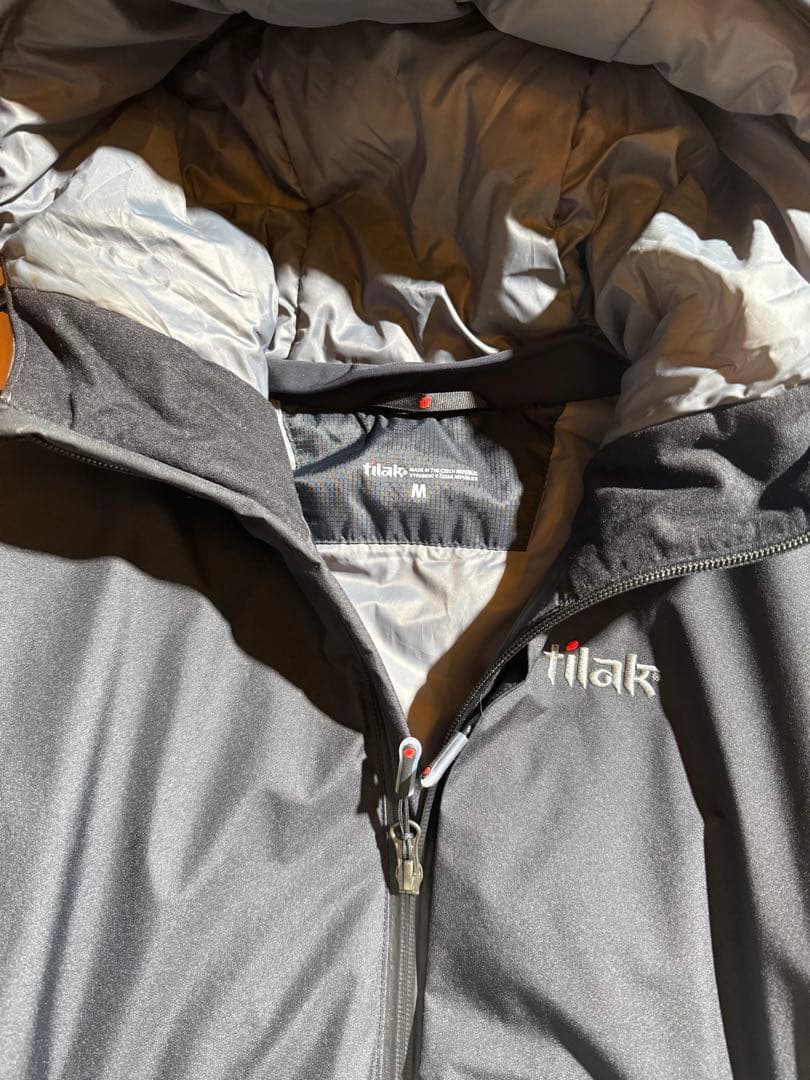 【Tilak】ティラック スバルバードジャケット ブラック Mサイズ