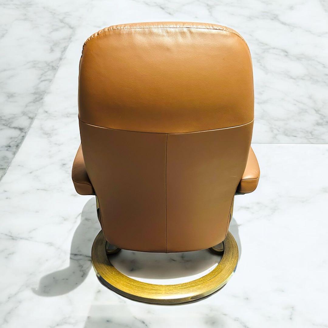 ①EKORNES コンサル S ストレスレスチェア