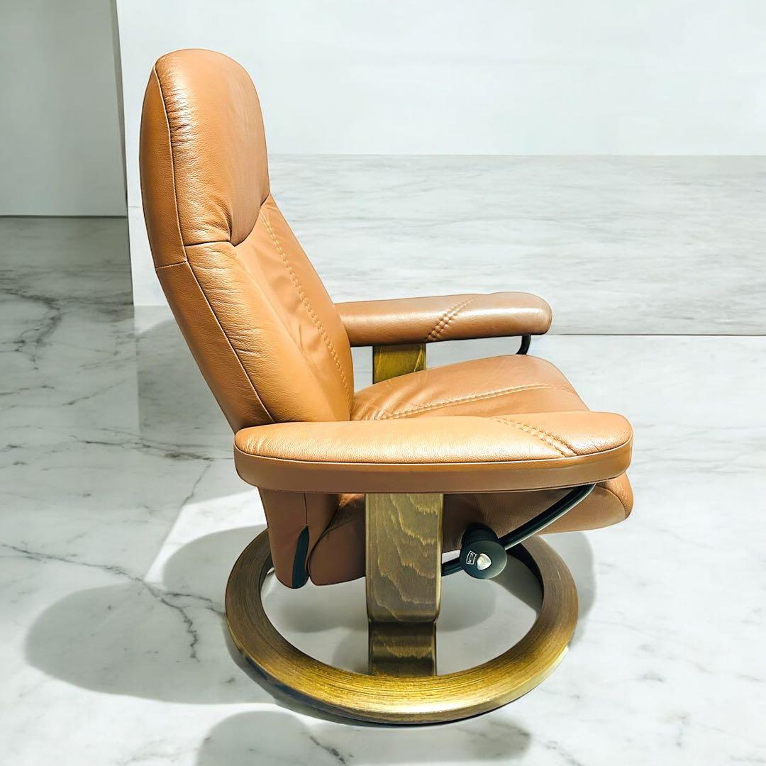 ①EKORNES コンサル S ストレスレスチェア