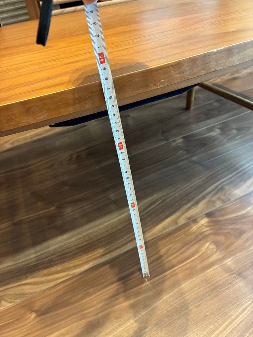 ウッド製こたつ 収納棚付き