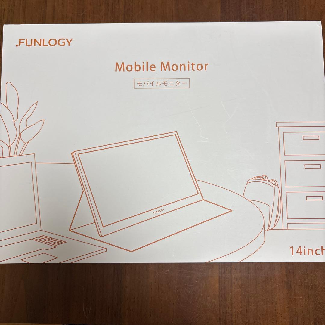 【動作確認済/付属品全てあり】14インチ モバイルモニター　ディスプレイ