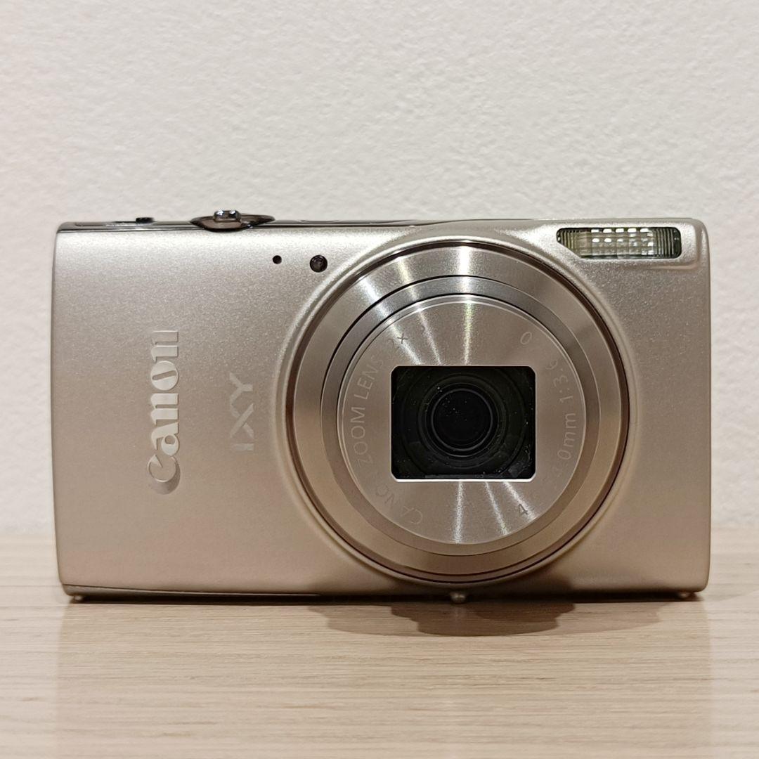 美品 動作確認済CANON IXY650 Wi-Fi搭載 デジカメ シルバー