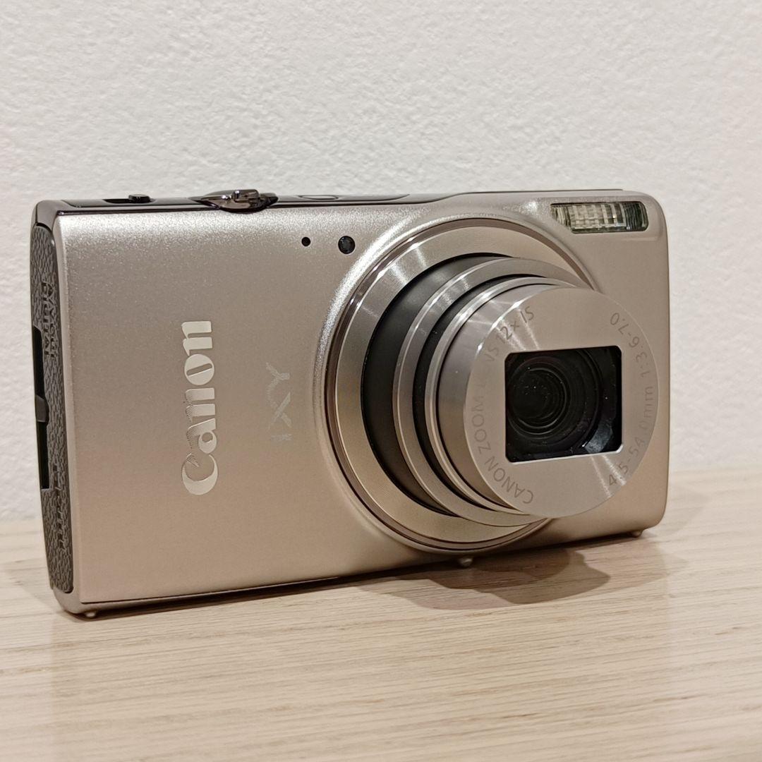 美品 動作確認済CANON IXY650 Wi-Fi搭載 デジカメ シルバー