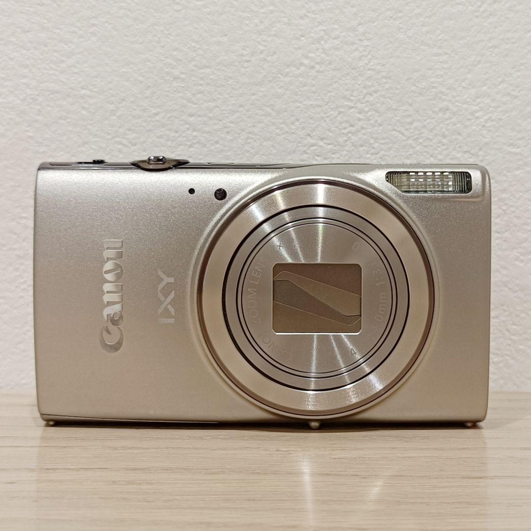 美品 動作確認済CANON IXY650 Wi-Fi搭載 デジカメ シルバー
