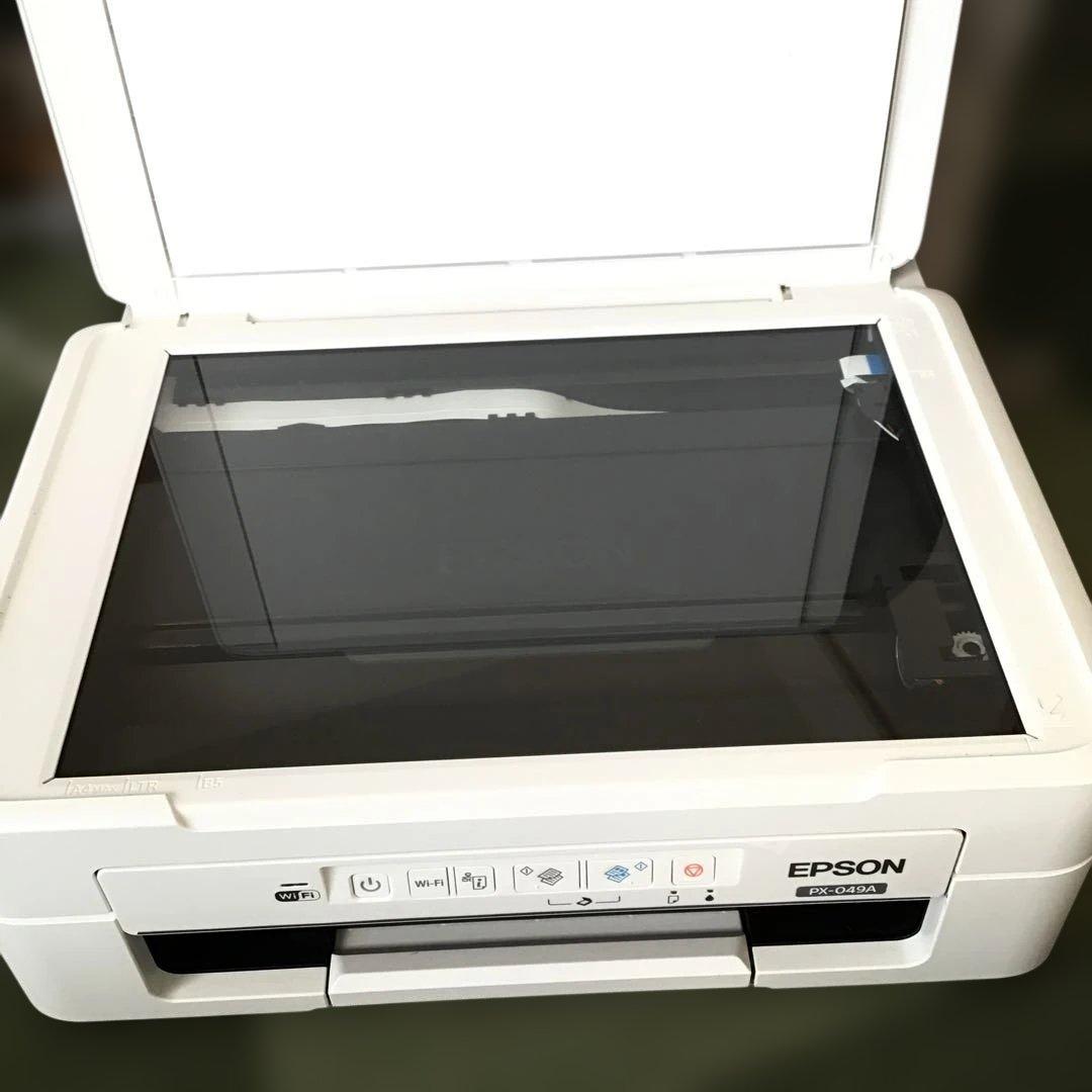 EPSON PX-049A プリンターと純正のインク
