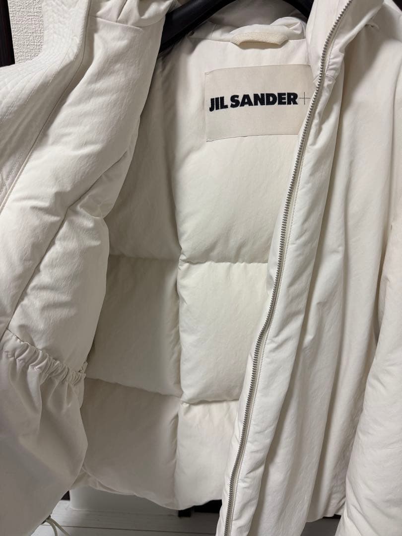 大幅値下げ！【美品】JIL SANDER+ ダウンジャケット ホワイト