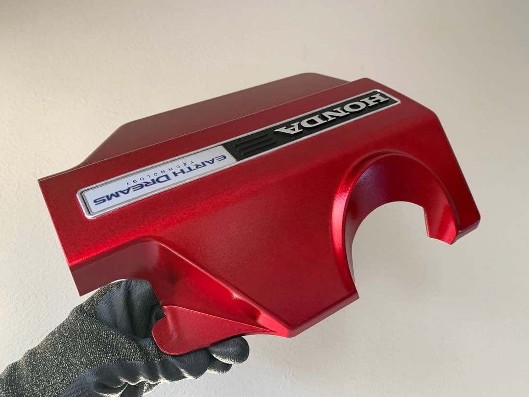 3倍 赤いエンジンカバー【N ONE Ⅱ出品】