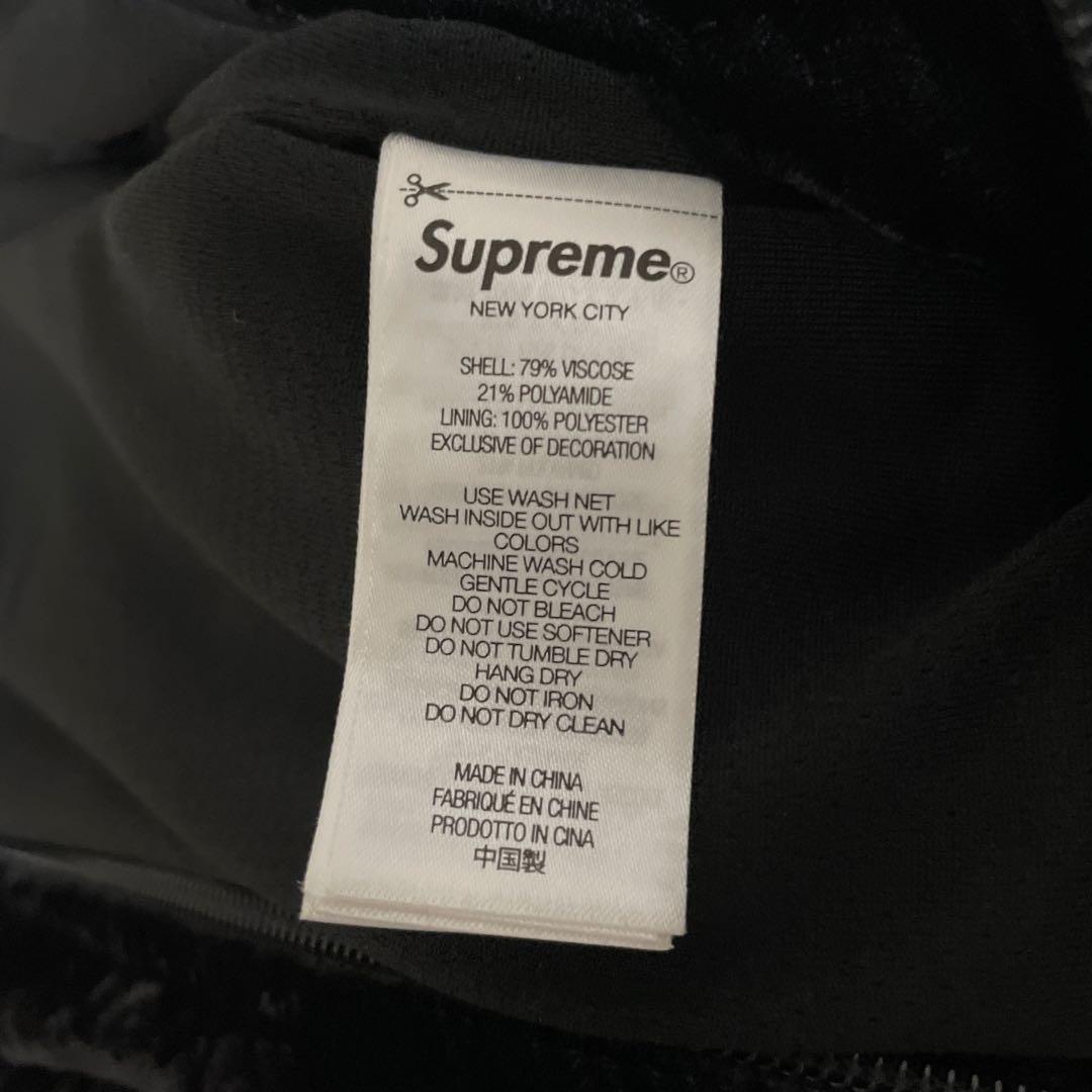 トップス Supreme Crushed Velvet Track Jacket 23AW