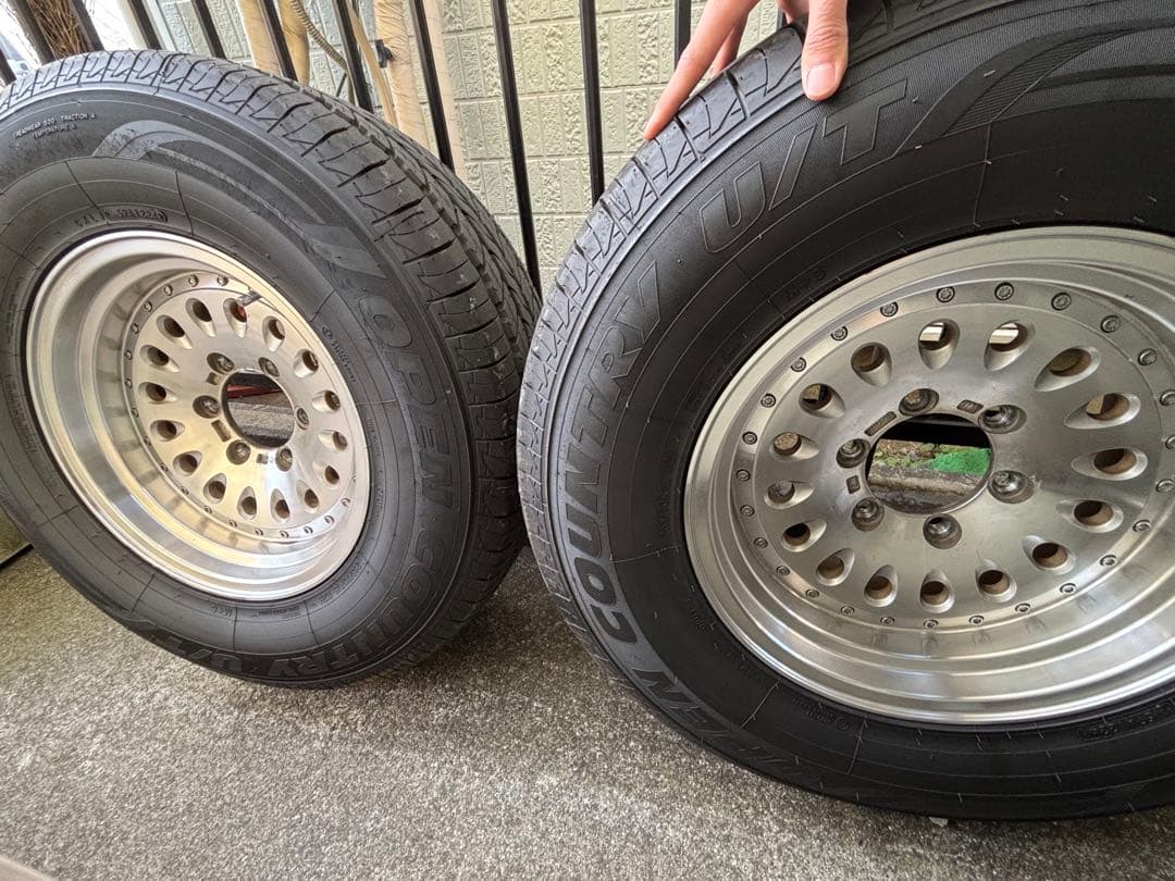 TOYO オープンカントリーU/T ホイール付き 4本　265/70/R16