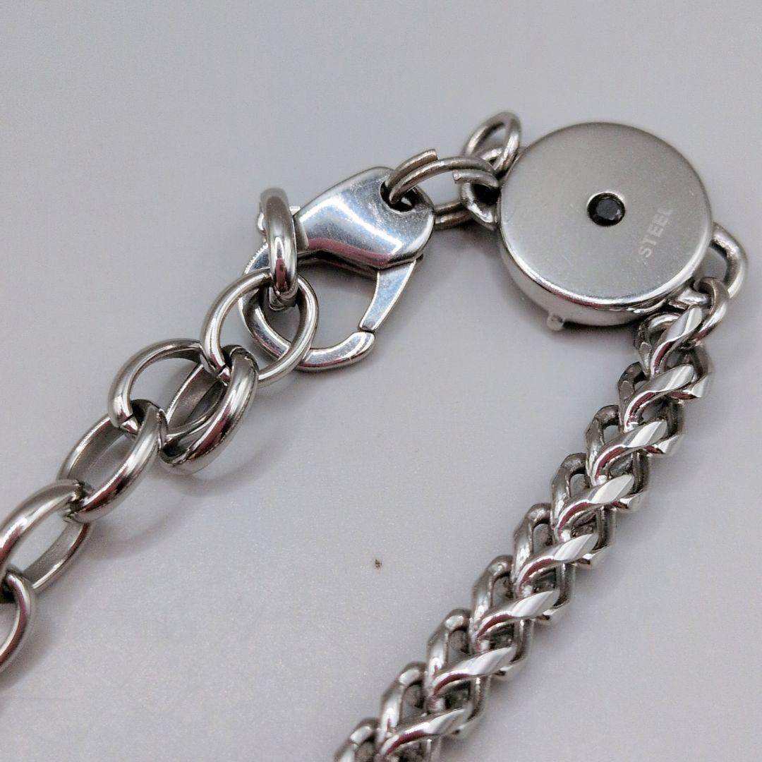 【希少 美品】 DIESEL ネックレス ディーゼル リング ロゴ シルバー