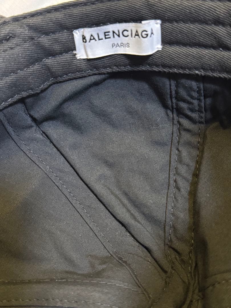 BALENCIAGA バレンシアガ ベースボールキャップ ブラック