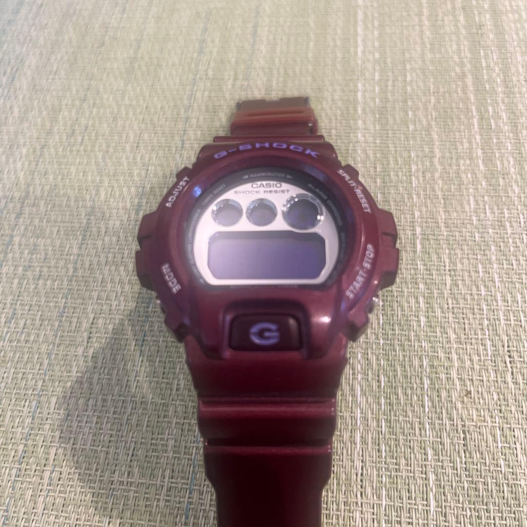 G-SHOCK デジタル腕時計 ワインレッド