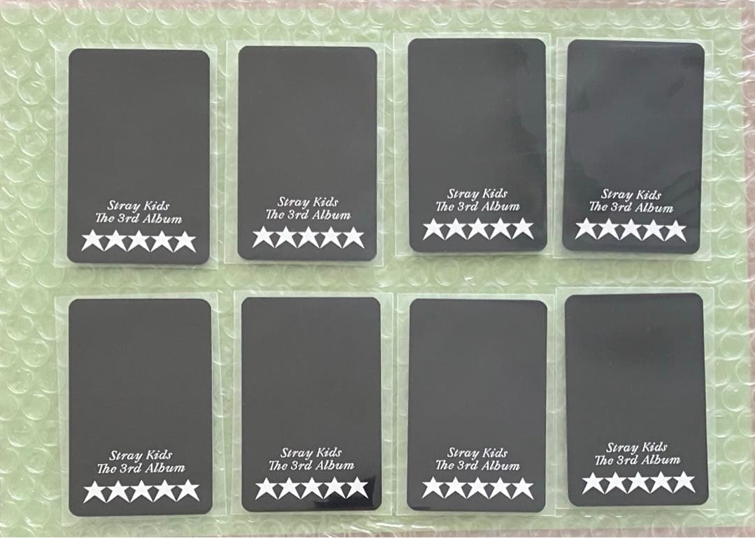 Stray Kidsスキズ 5star BDM 特典トレカ フォトカード 8枚