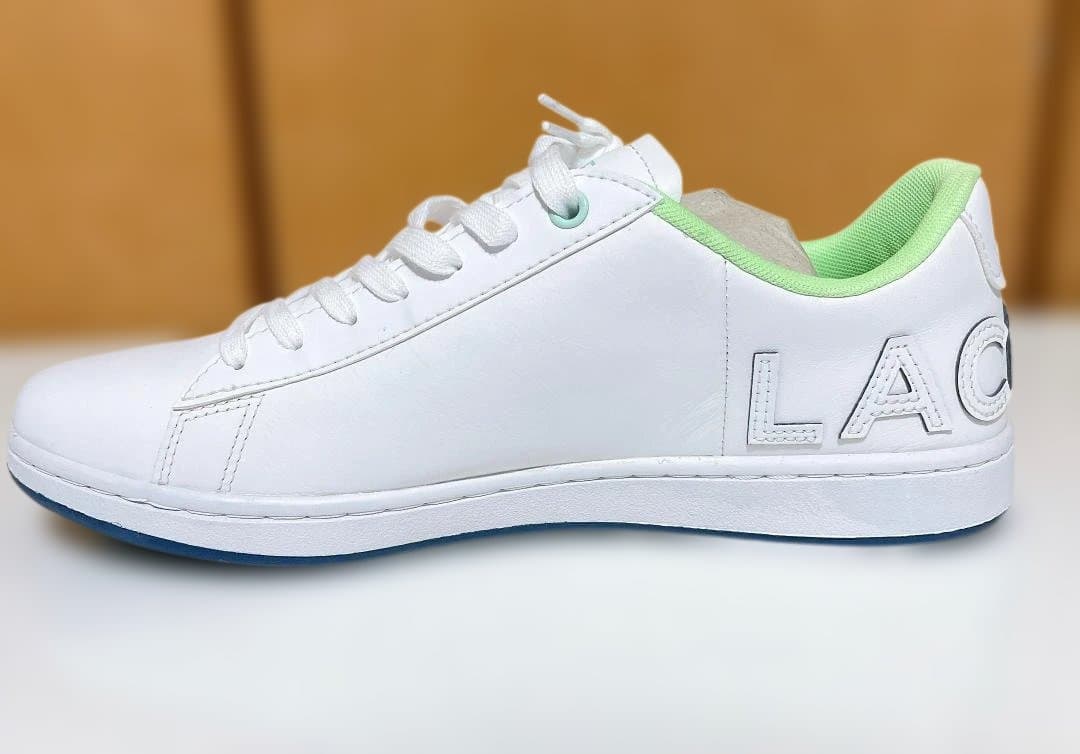 LACOSTE ラコステ カーナビー エヴォ スニーカー ホワイト/グリーン