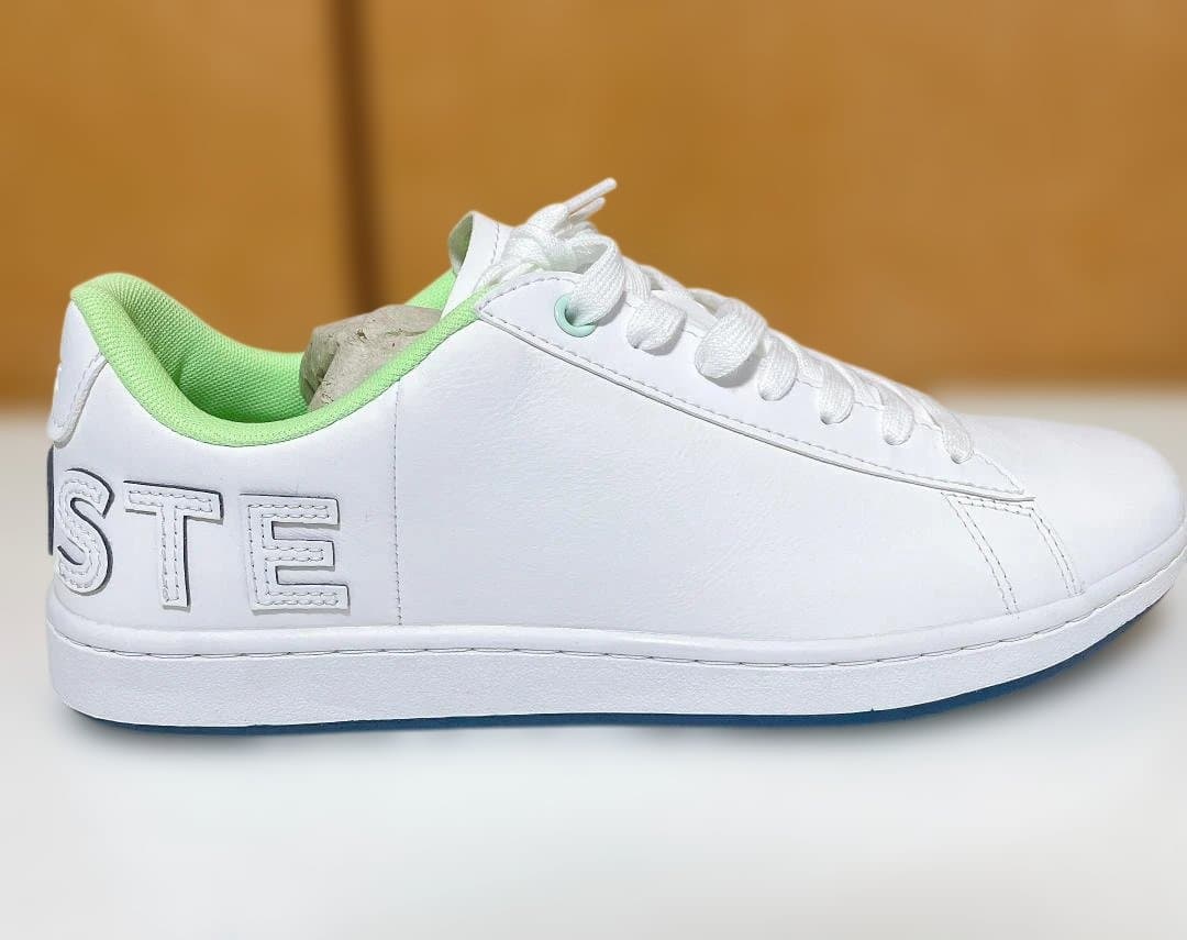 LACOSTE ラコステ カーナビー エヴォ スニーカー ホワイト/グリーン