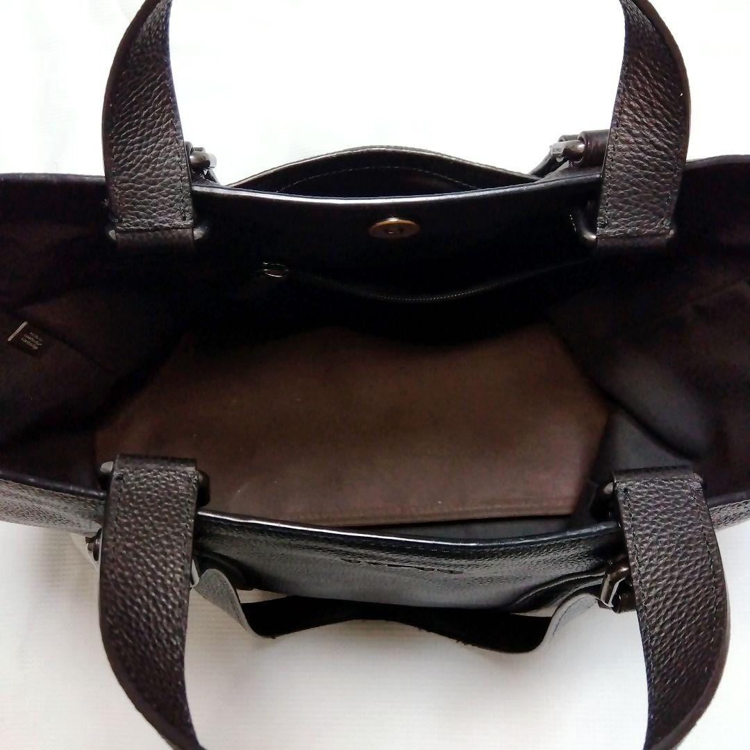 COACH ダブルハンドル2wayトートバッグハドソンC8157