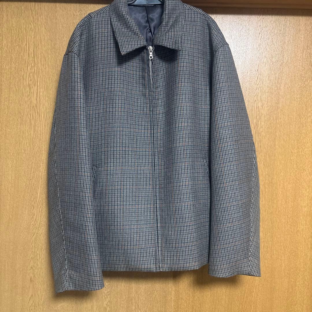 値下げ交渉[OK] 美品 AURALEE ガンクラブチェックブルゾン　18aw