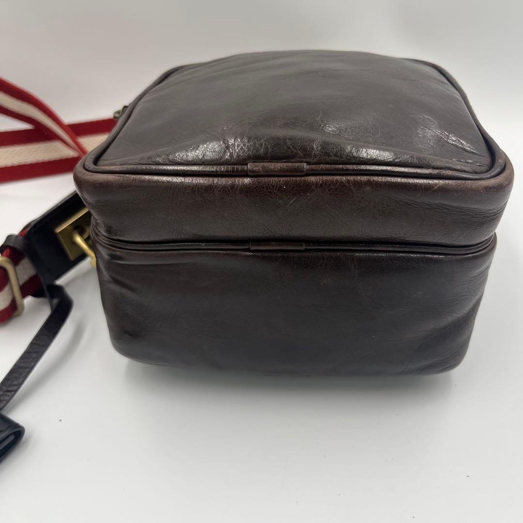 BALLY バリー サコッシュ トレスポ カデナ ショルダーバッグ ブラウン