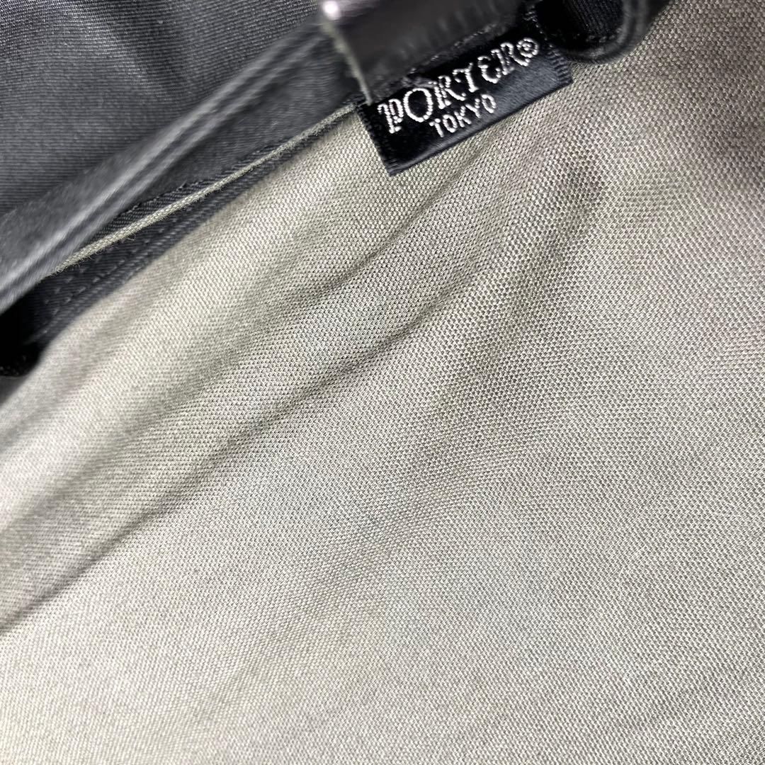 【美品✨】マーガレットハウエル ポーター コラボ メッセンジャーバッグ 黒