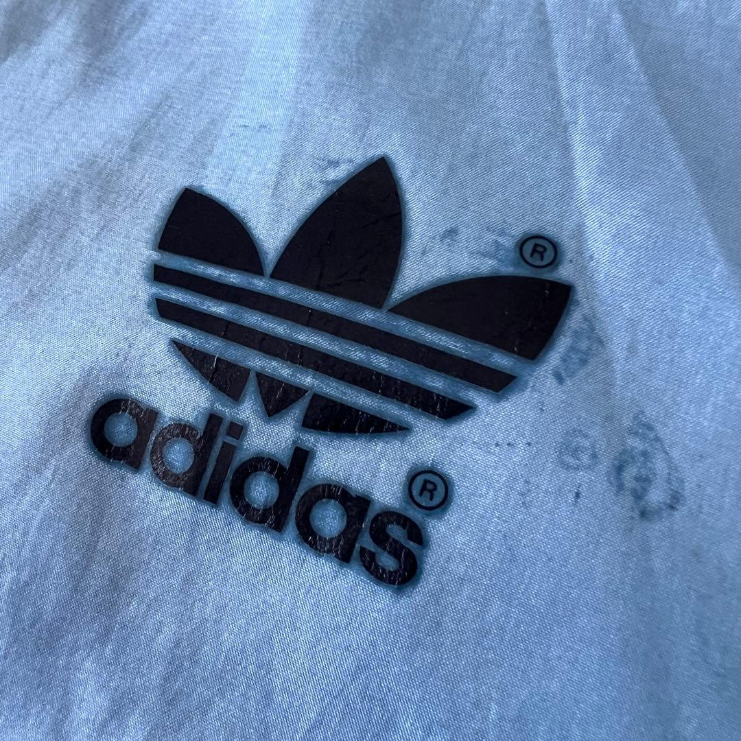 80s ヴィンテージold adidas アディダス ナイロンジャケット XL