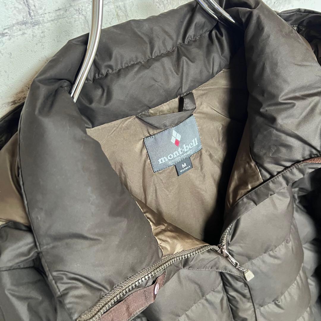 【タク様】mont-bell モンベル トラベルダウンロングコート フード