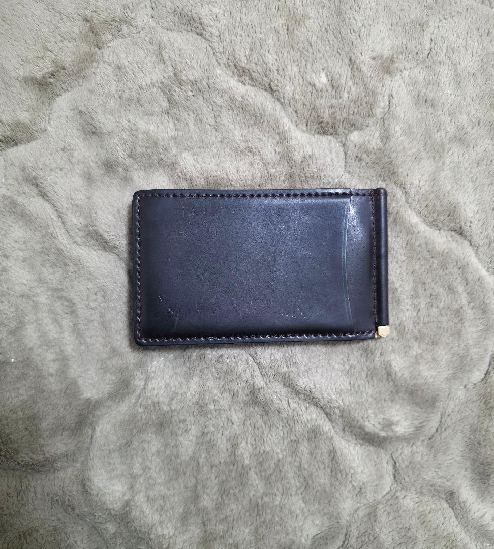 GANZO SHELL CORDOVAN 2 コンパクトマネークリップ