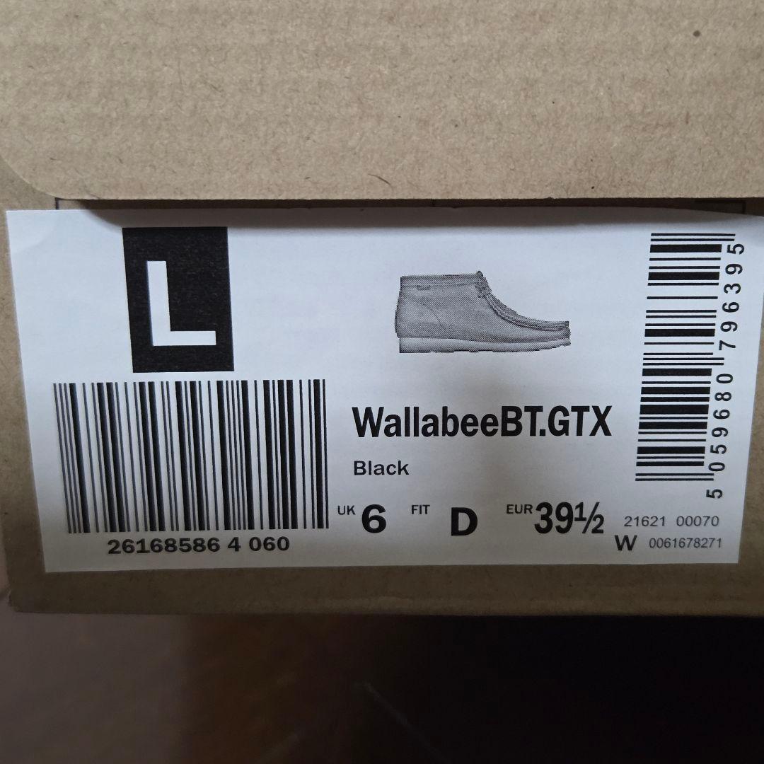 クラークス　レディース　ワラビー　ゴアテックス ブーツ　モカシン　25.0