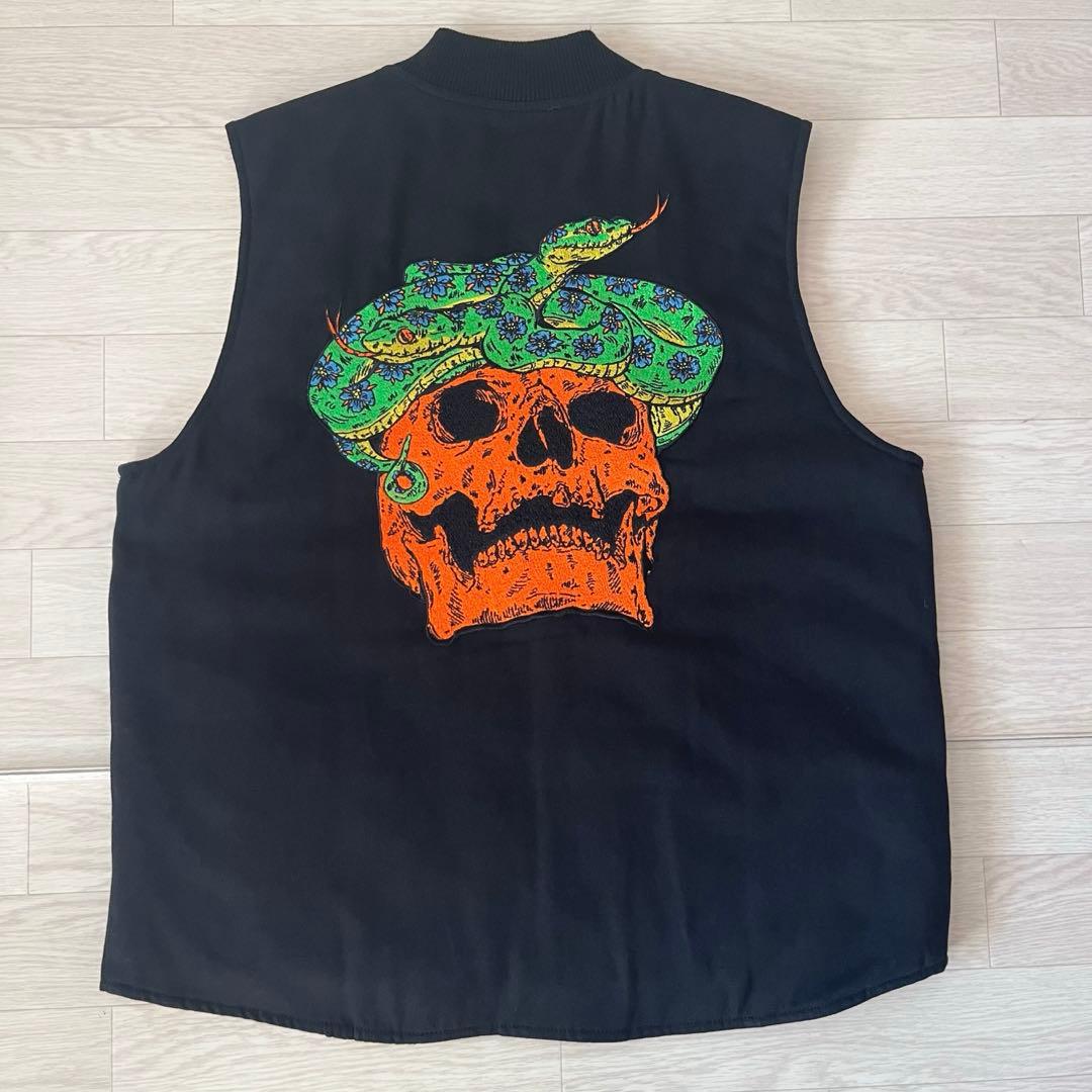 【未使用タグ付き】VANS × HIROTTON コラボ 刺繍ベスト Mサイズ