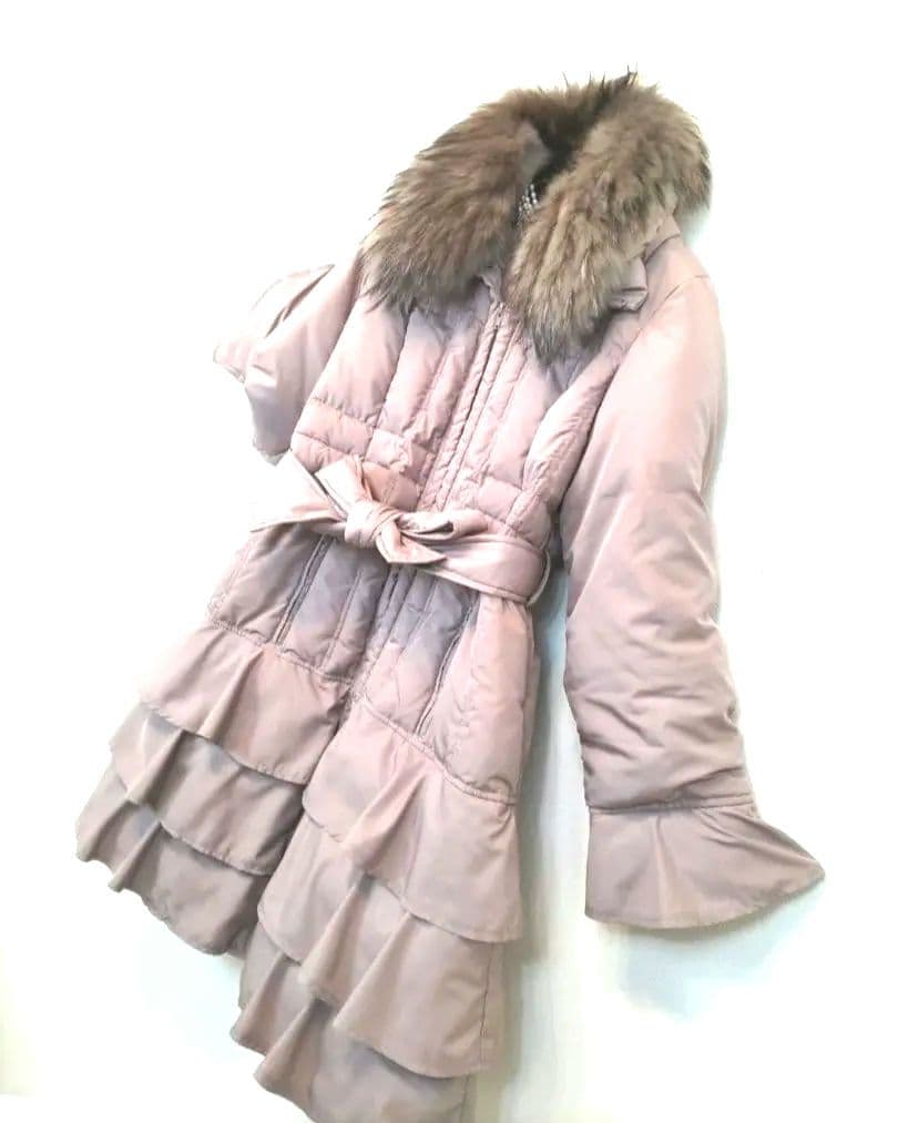 ✨新品希少L〜LL❣✨まるでリカちゃん❣豪華FOXファー✨ミルクティーベージュ✨