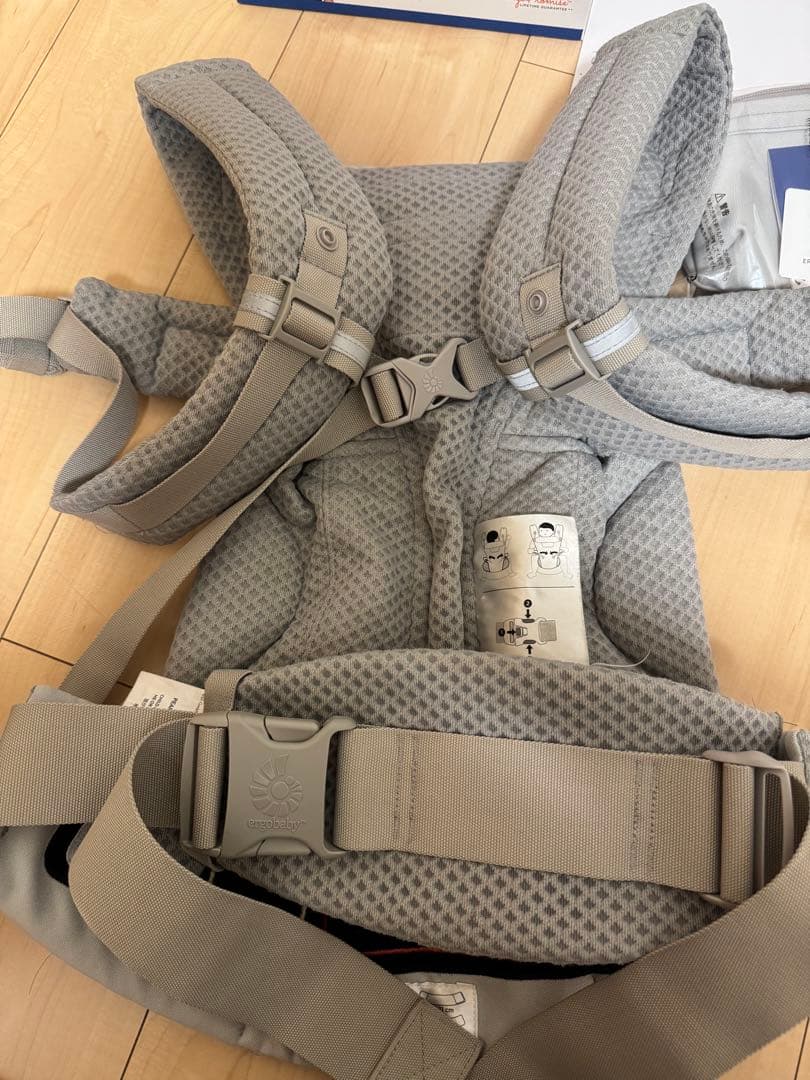 エルゴベビー　オムニブリーズ　グレー　パールグレー　抱っこ紐