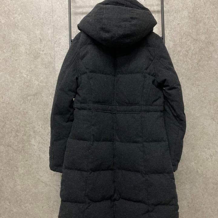 《US古着》ノースフェイス ダウンコート/ジャケット ロング丈 ロゴ刺繍