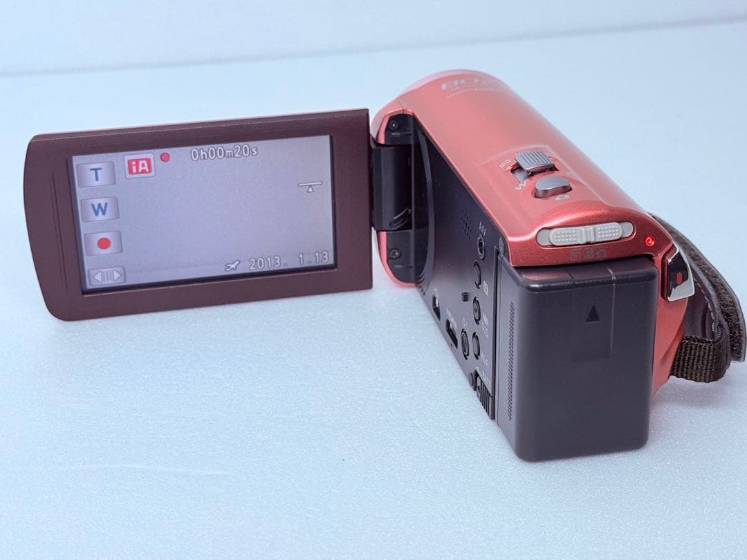 Panasonic HC-V520M ピンク 付属品多 ポーチ付